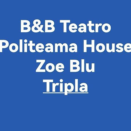 Paleemo Centro Zoe Blu Acomodação com café da manhã Palermo Exterior foto